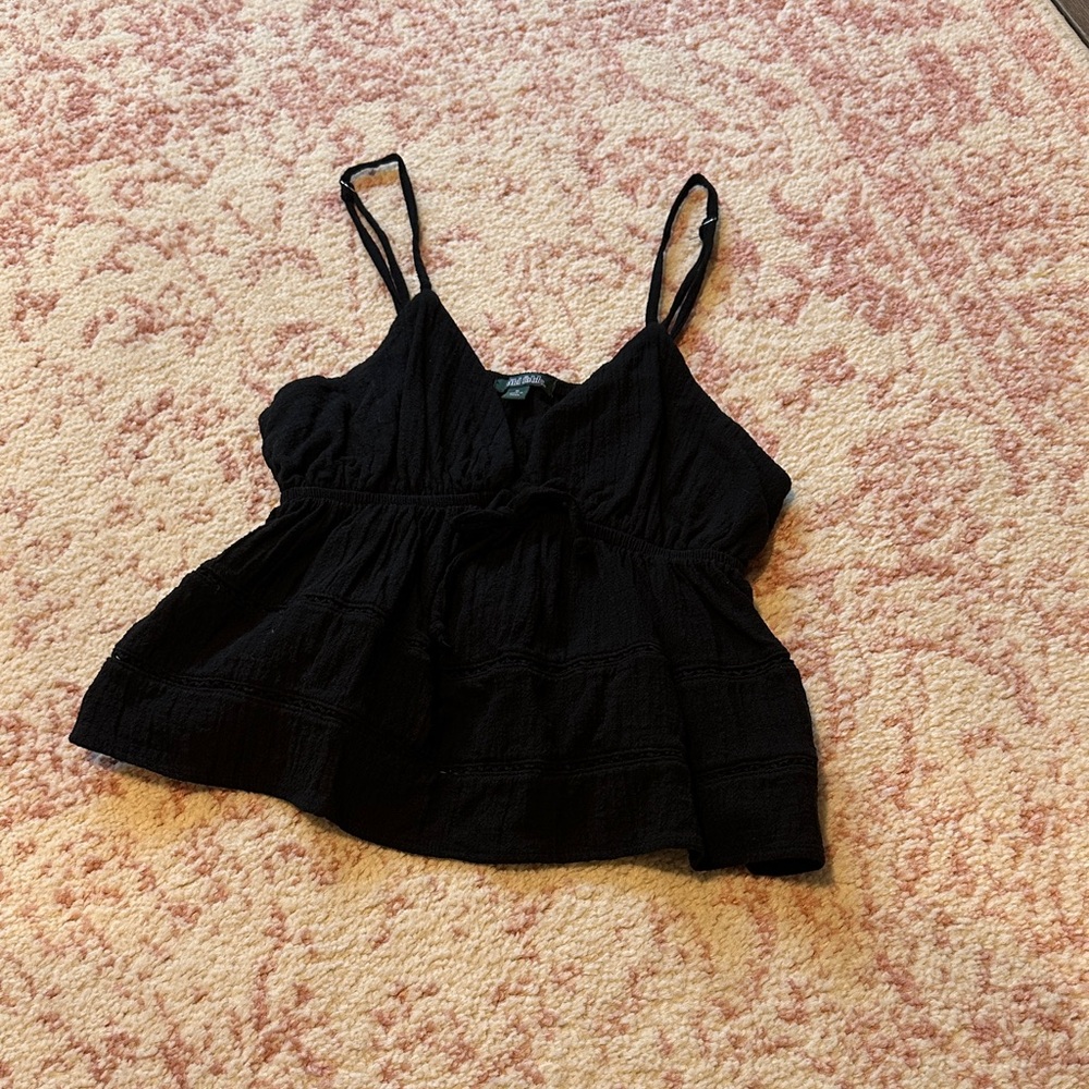 Wild Fable Elegant Black Camisole